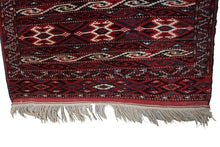 Load image into Gallery viewer, 4x8Antique Ersari Turkoman Rug Antique Tribal Rug Antique Geometric Overall 
