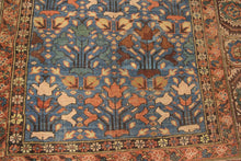 Load image into Gallery viewer, 5x7 Rare Antique Tribal Rug Fine Collectors 160cm x 213cm Rug  Blue c.1870
