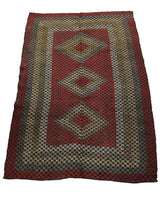 Load image into Gallery viewer, 4x6 Antique Swedish Tapestry Handmade Rug 130cm x 186cm

