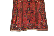 Load image into Gallery viewer, 1950 Handmade Traditional Rug 2x3 Vintage Boho Rug Handmade Rug
