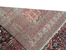 Load image into Gallery viewer, 9x17 Antique Mahall Sultanabadd Rug 1880 Geometric  Handmade Rug 257x 511cm
