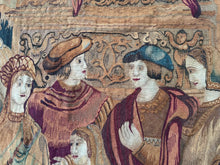 Load image into Gallery viewer, 8x9 1890 Antique French Tapestry Arts &amp; Crafts Ceremonial 239cm x 257cm
