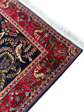 Load image into Gallery viewer, 4x6 Antique Traditional oriental Tree of Life Rug Authentic Rug 117cm x 170cm
