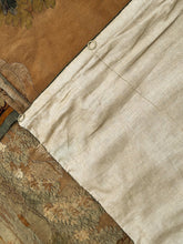 Load image into Gallery viewer, 7x7 1900 Antique French Tapestry Square Wool &amp; Silk Game  196cm x 201cm
