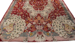 11x16 Rare Antique Rug Art Nouveau Rug Art Deco Rug 338cmx470cm 1900