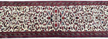 Load image into Gallery viewer, Antique Herriz Serrapi Runner Rug 3x11 Handmade Ivory Rug 92cmx343cm C. 1930
