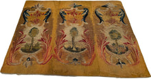 Load image into Gallery viewer,  19&quot;x15&quot; Antique Tapestry Wool &amp; Silk 18th Century Tree design Verdure
