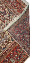 Load image into Gallery viewer, 10x14 Repairman&#39;s Dream Antique Sultanabadd Rug Handmade Rug Geometric  c.1890
