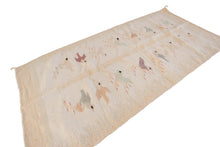 Load image into Gallery viewer,  3x5 Antique Navajo Design Rug Flatwoven Rare Geometric Tree of Life  Tapestry
