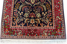 Load image into Gallery viewer, 4x6 Antique Traditional oriental Tree of Life Rug Authentic Rug 117cm x 170cm
