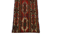 Load image into Gallery viewer, Antique Sumak Soumak Rug Rug Tribal Rust 2&#39;x4&#39; (41cmx117cm) C.1940
