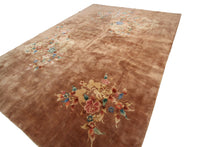 Load image into Gallery viewer, 9x12 Rare Antique Art Deco Rug Antique Chinese Rug Art Nouveau  265 x 351cm 1920

