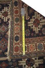 Load image into Gallery viewer, 4X6 Authentic Antique Caucasian Shirvan Rug Geometric  Blue 127cmX175cm C1890
