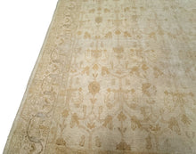 Load image into Gallery viewer, 12x15 Auhtentic Antique Turkish Oushak Geometric  muted  366 x 442cm c.1880
