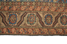 Load image into Gallery viewer, 5x7 Rare Antique Tribal Rug Fine Collectors 160cm x 213cm Rug  Blue c.1870
