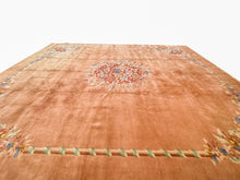 Load image into Gallery viewer, 10x13 Antique Art Deco Rug Handmade Chinese Rug  1920 298cm x 386cm
