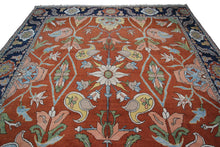 Load image into Gallery viewer, 10x12 Rare Vintage Rug Herriz Serapi Rug Bold Art Nouveau Effect Rug 305cmx373cm
