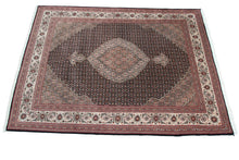 Load image into Gallery viewer, 5x7 Rare Beauty Tabriizz Mahii Rug Wool &amp; Silk High Kpsi Handmade Rug  Handmade
