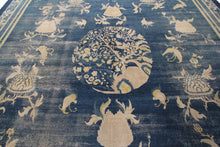 Load image into Gallery viewer, 13x18 Mid-1800s Oversized Palace Chinese Rug Museum Quality Large Chinese Rug 
