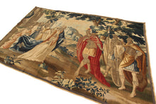 Load image into Gallery viewer, 6x10 Rare Antique French Tapestry Fine Wool &amp; Silk 175cmx305cm 17th. Century

