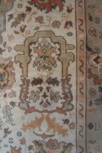 Load image into Gallery viewer, 9x12 Vintage Authentic Turkish Oushak Rug Rare Arts &amp; Crafts Beige 269cmx350cm 
