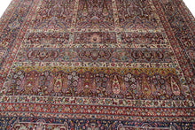 Load image into Gallery viewer, 12&#39;x20&#39; Exceptional Antique Handmade Rug Vase Masterpiece Purple Red Kork 1890
