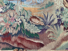 Load image into Gallery viewer, 7x9 Antique French Tapestry  Art Nouveau Antique Tapestry 208cm x 257cm  c.1900
