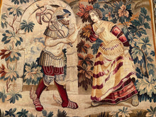 Load image into Gallery viewer, 6x6 Antique French Aubusson Tapestry Hermes Mercury Wool &amp; Silk Square 176x178cm

