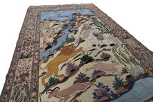 Load image into Gallery viewer, 7x10 High Quality Vintage Artisan Masterpiece Handmade Rug Traditional 206x295cm
