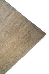 9x12 Vintage Turkish Oushak Beige Area Rug Distressed Neutral Handmade Oushak