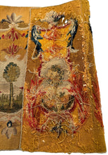 Load image into Gallery viewer,  19&quot;x15&quot; Antique Tapestry Wool &amp; Silk 18th Century Tree design Verdure
