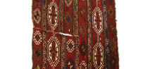 Load image into Gallery viewer, 2&#39;x6&#39; Antique Sumak Soumak Saddlebag Rug Brick Red  (69cmx168cm) C.1940

