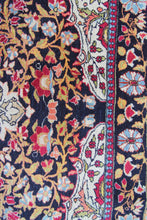 Load image into Gallery viewer, 4x5 Fine Quality Antique Rug Artisan Traditional 107x153cm Black 
