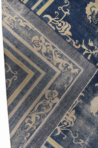 13x18 Mid-1800s Oversized Palace Chinese Rug Museum Quality Large Chinese Rug 