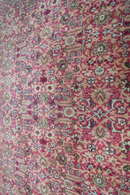 Load image into Gallery viewer, 11x17ft Antique Fine Geometric Rug Fine Rug 341cm x 519cm C.1870 Pink
