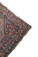 Load image into Gallery viewer, 6x9 Rare Antique Shirrazz Rug 1910 Tribal Wool Foundation Geometric Allover
