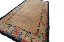 Load image into Gallery viewer, 4x7 Rare Antique Art Deco Chinese 1920 4x7 Art Deco  Chinese Abstract Beige

