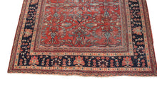 Load image into Gallery viewer, 9x12 Antique Geometric Traditional Oriental Handmade Rug 1920 267cm x 356cm
