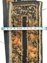 Load image into Gallery viewer,  1&#39; x 7&#39; Fine Antique French Tapestry Floral Fruits Tapestry 31cm x 214cm c.1890
