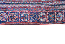 Load image into Gallery viewer, 5X7 Rare Antique Shirazz Rug Tribal Afshaar Ganjeh Design 160cmX196cm Blue C1890

