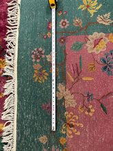 Load image into Gallery viewer,  9x12 Antique Art Deco Rug Chinese Nichols Rug Purple Natural Wear 259x353cm
