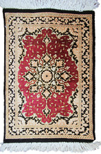 Load image into Gallery viewer, Group of 4 Ghhomm Fine Pure 100% Silk Rugs Tapestries  1x2  2x2
