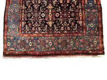 Load image into Gallery viewer, 4x8 Antique Traditional Rug Iron Quality Area Rug 127cm x 239cm Handmade 1900
