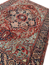 Load image into Gallery viewer, Antique Handmade Rug Carpet Traditional Rug 8x11 Wool Rug 244cm x 325cm
