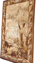 Load image into Gallery viewer, 5x9 Antique French Aubusson Tapestry Birds Wool &amp; Silk Large 148x280cm 1900
