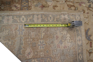  8x11 Antique Oushak Handmade Carpet Oushak Wool Rug 249cm x 295cm