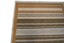 Load image into Gallery viewer, 6x9 Magnificent Vintage Flat Weave Rug Soumak Rug Raised Pile Area Rug

