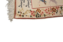 Load image into Gallery viewer, 3x4 Fine Vintage Rug Rare  Silk Foundation Beige rug Handmade Rug
