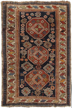 Load image into Gallery viewer, 3x5 Authentic Antique Caucasian Shirvan Rug Geometric Wool Foundation C.1890
