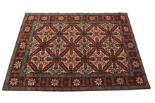 Load image into Gallery viewer,  5x7 Fine Antique Rug Exceptional Handmade Traditional Oriental Area Rug 1950
